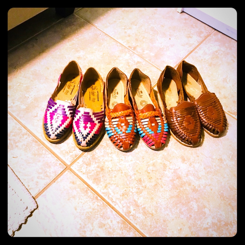 Leather Huaraches price is for each
